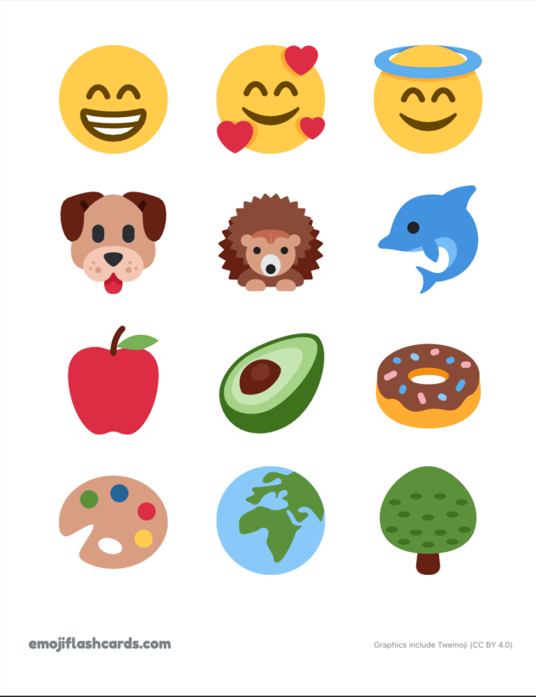 Printable Emoji Print Any Emoji Free PDFs 