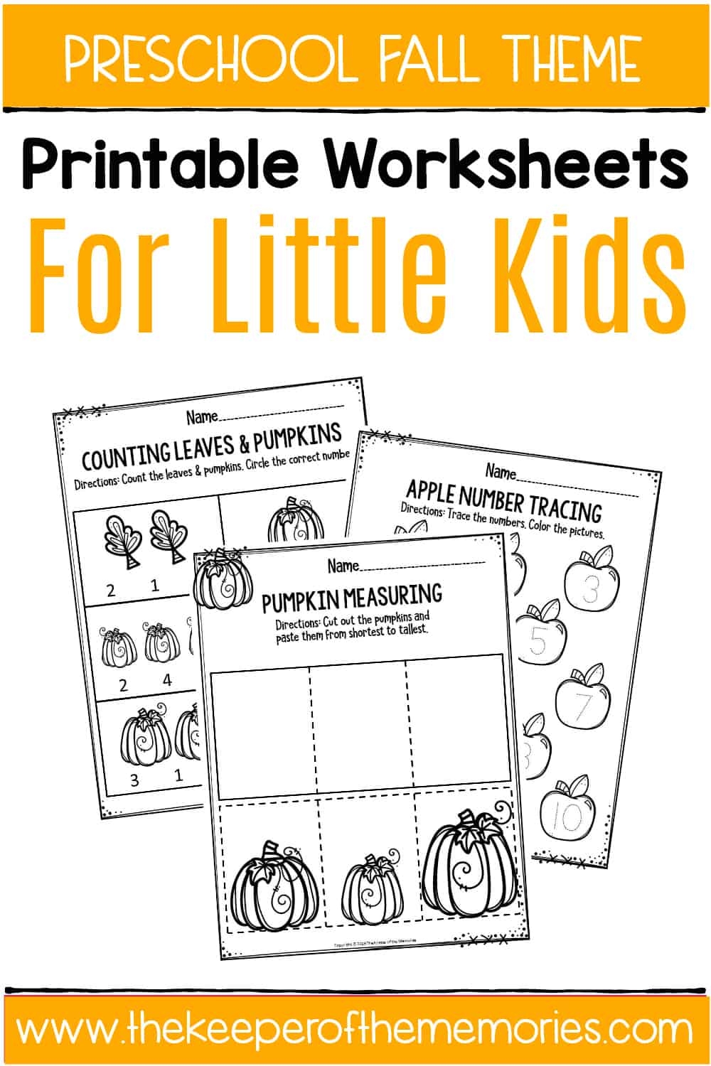 Pre K 4 Printable Worksheets