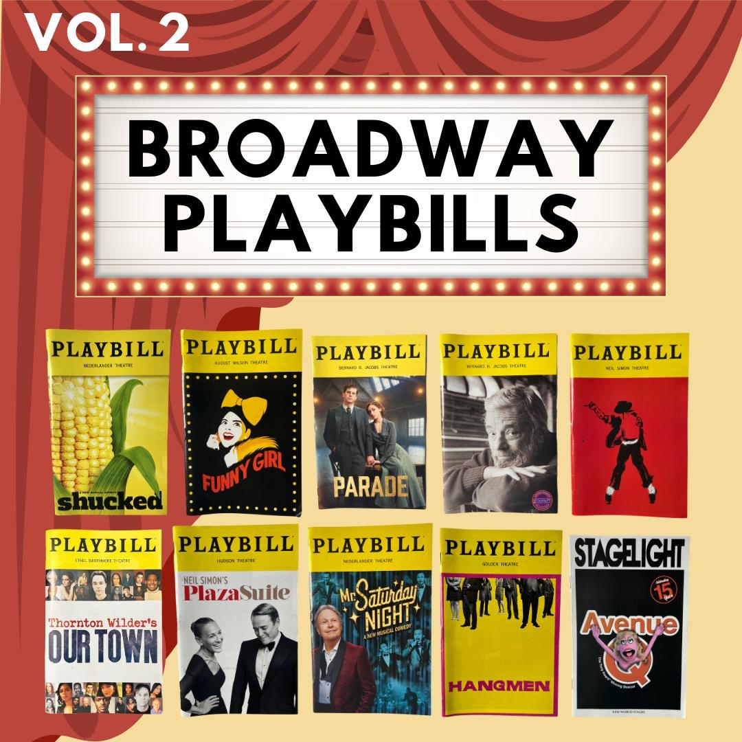Printable Playbill Etsy
