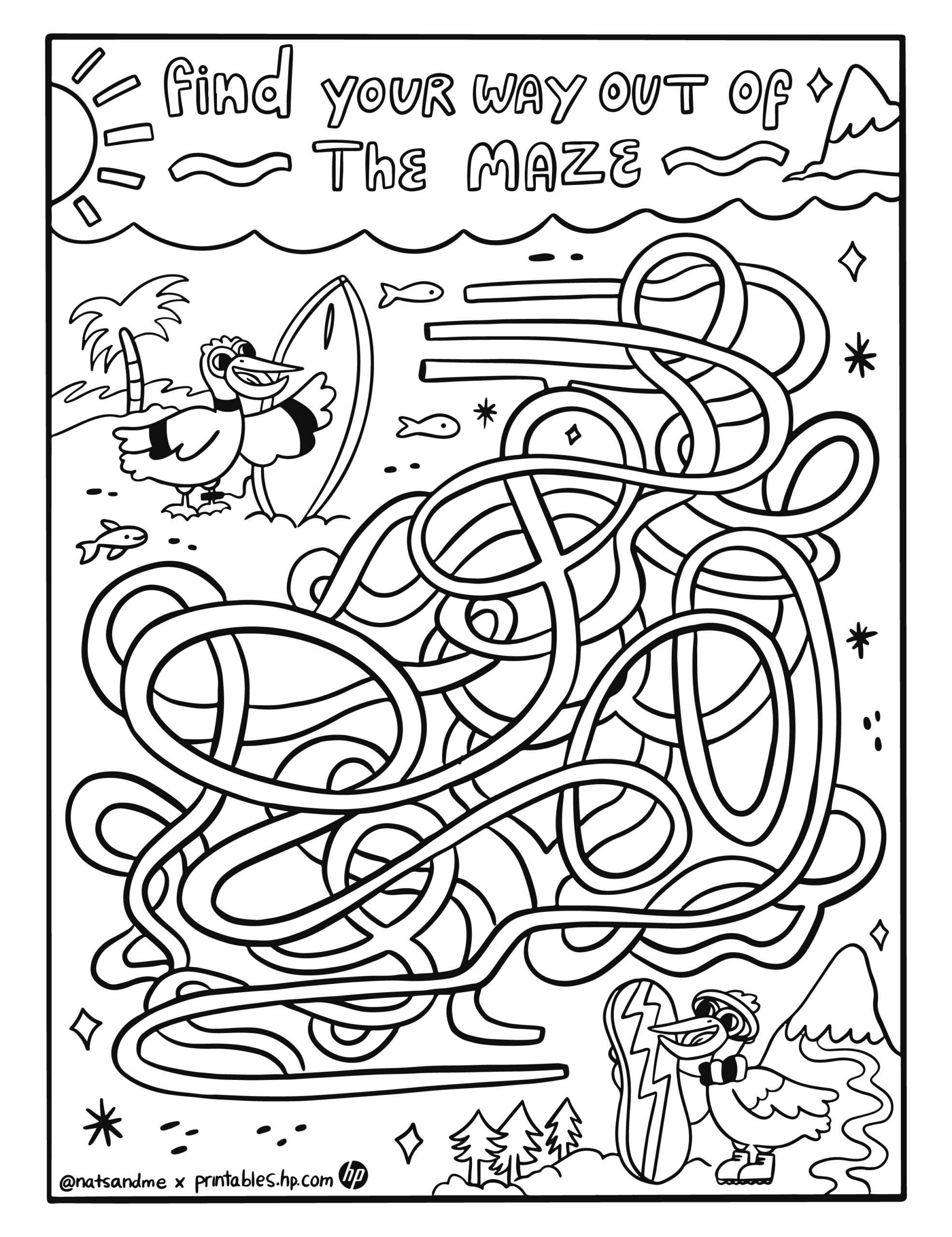 Printables Free Coloring Pages U0026 Learning Worksheets HP Official Site