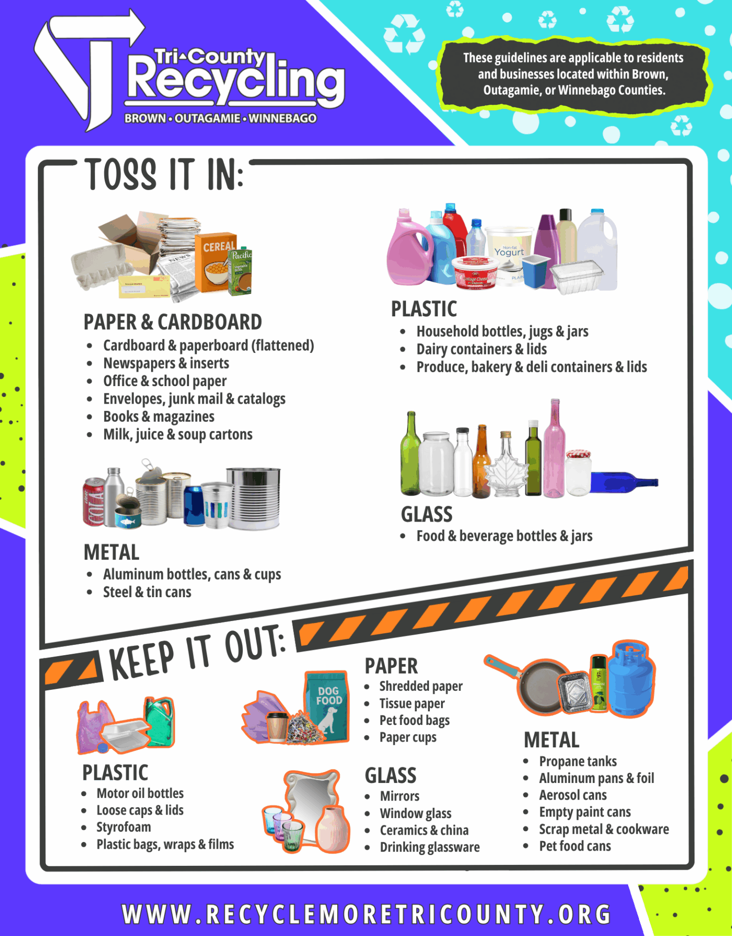 Recycling Guide Tri County Recycling Recycling Guide Tri County Recycling