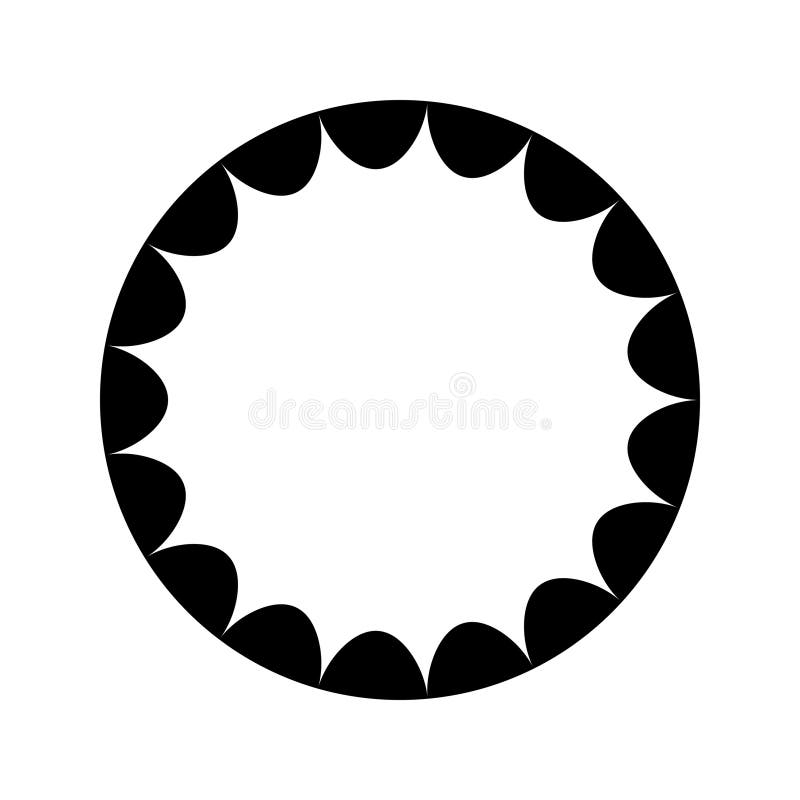 Scalloped Circle Stock Illustrations 1 165 Scalloped Circle Stock Illustrations Vectors U0026 Clipart Dreamstime