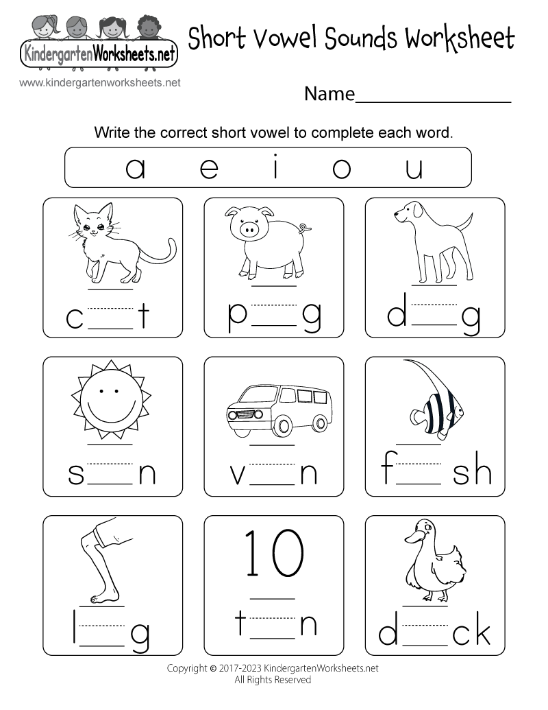 Kindergarten English Worksheets Free Printables Pdf