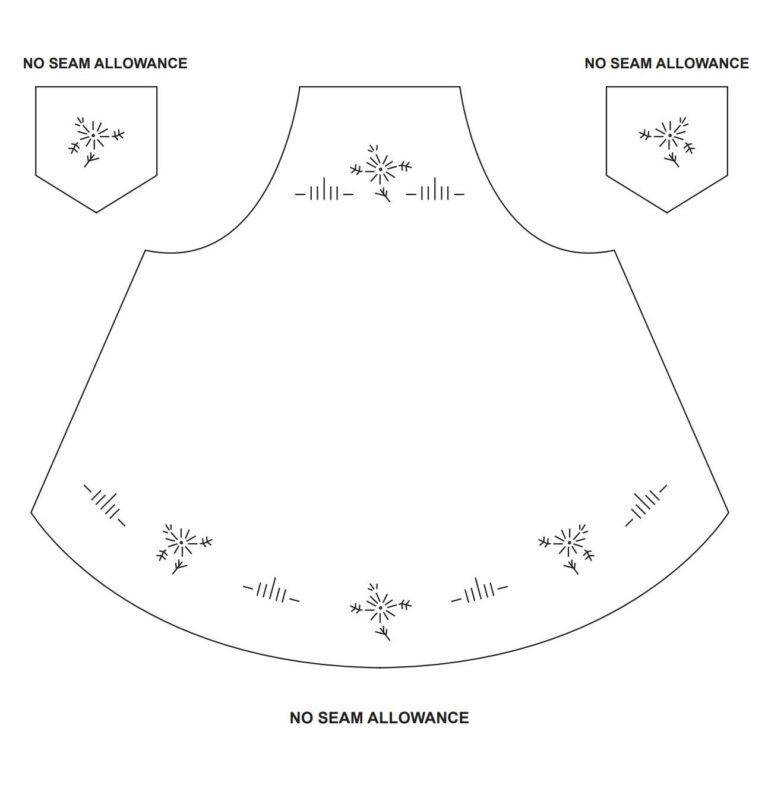 Simple Kathe Kruse Apron Pattern By Jonathan Green VDC