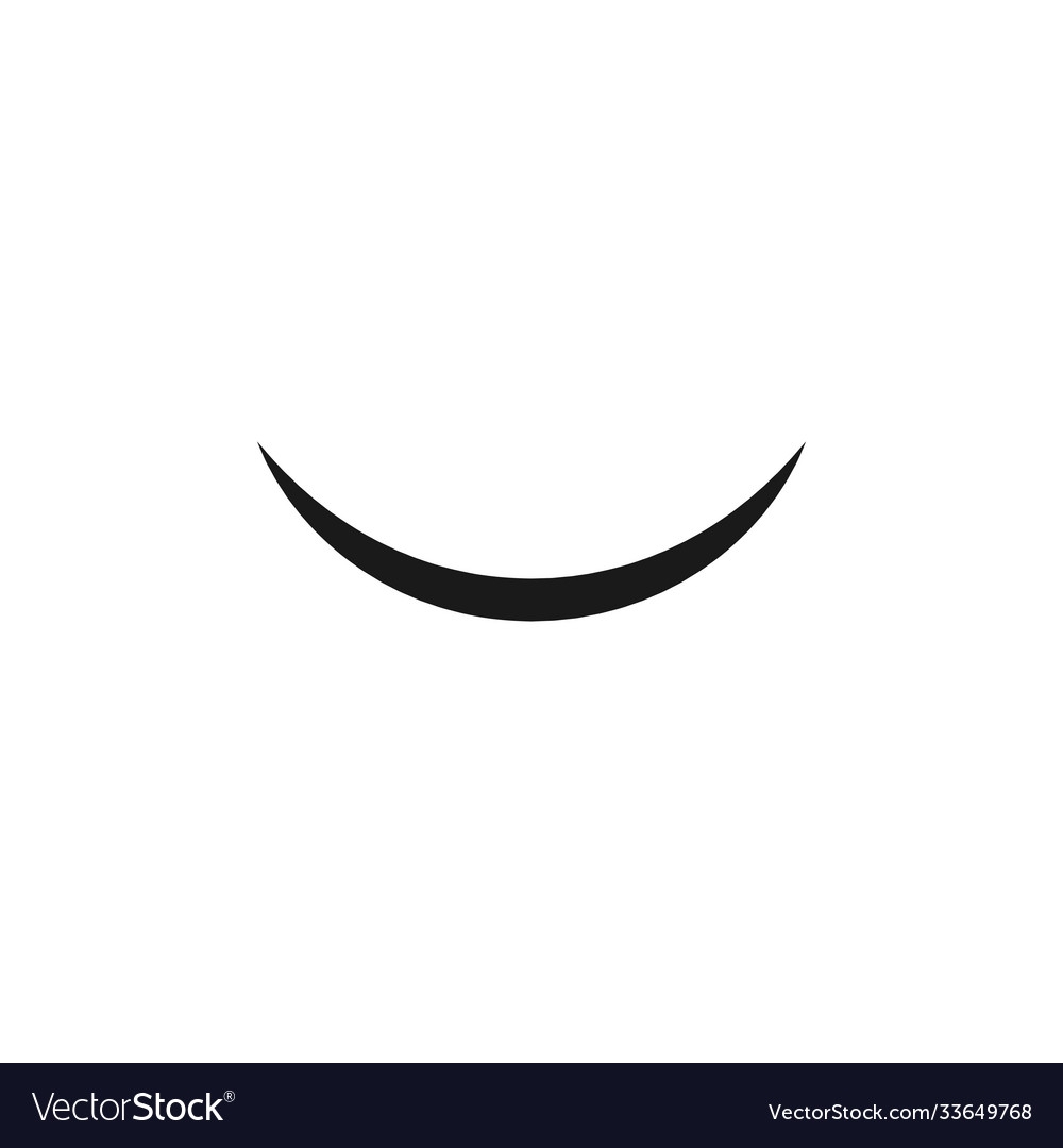 Smile Template Design Royalty Free Vector Image