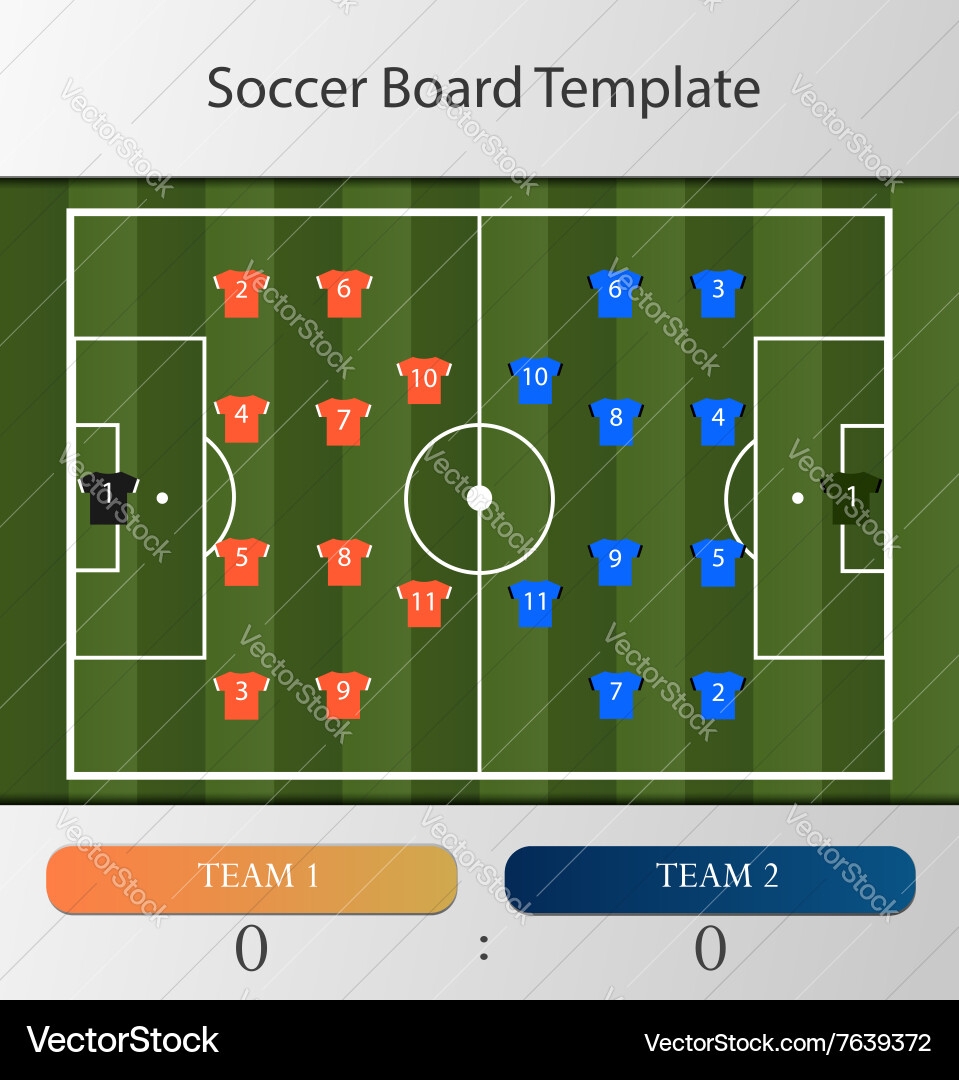 Free Printable Soccer Field Templates