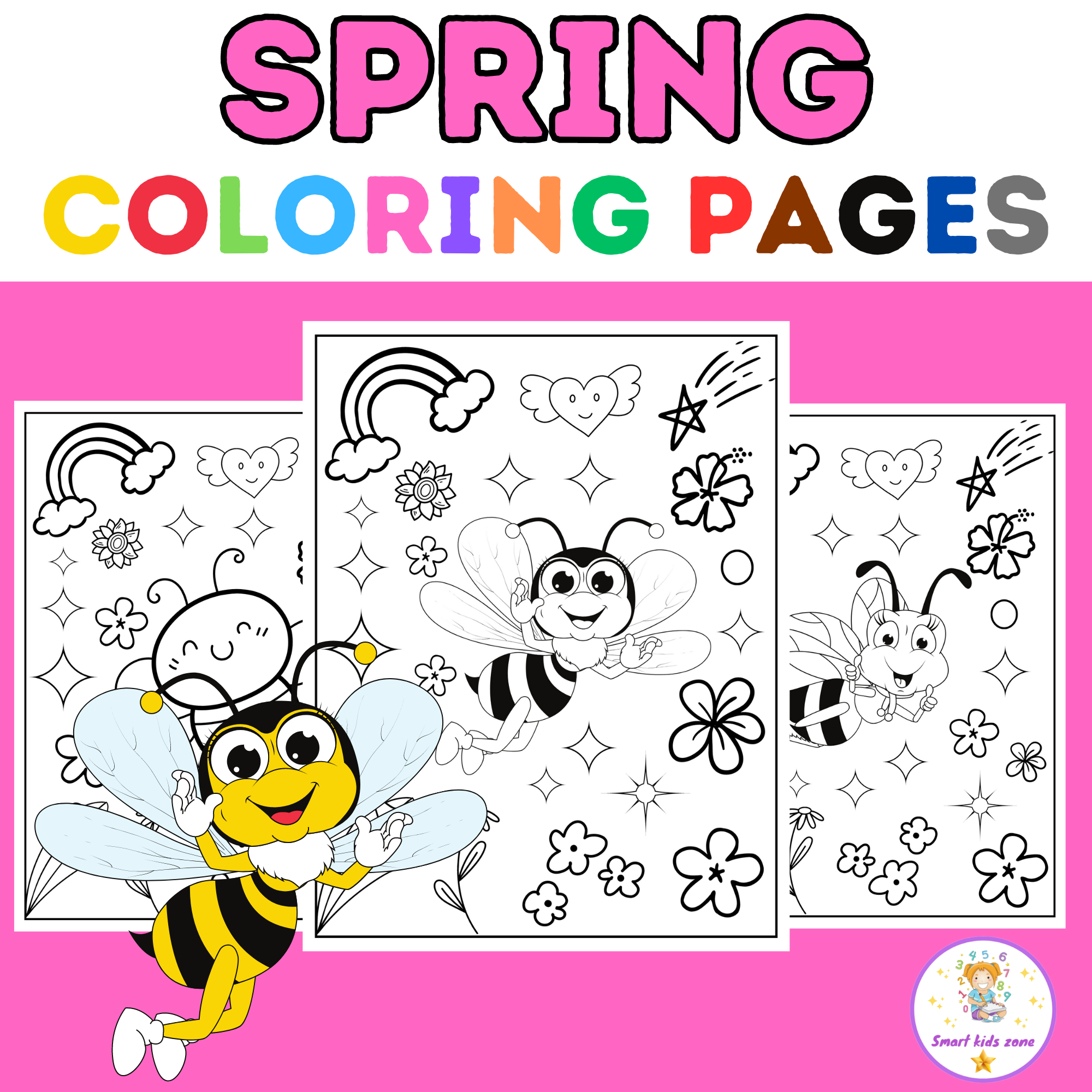Free Printable Coloring Sheets Spring