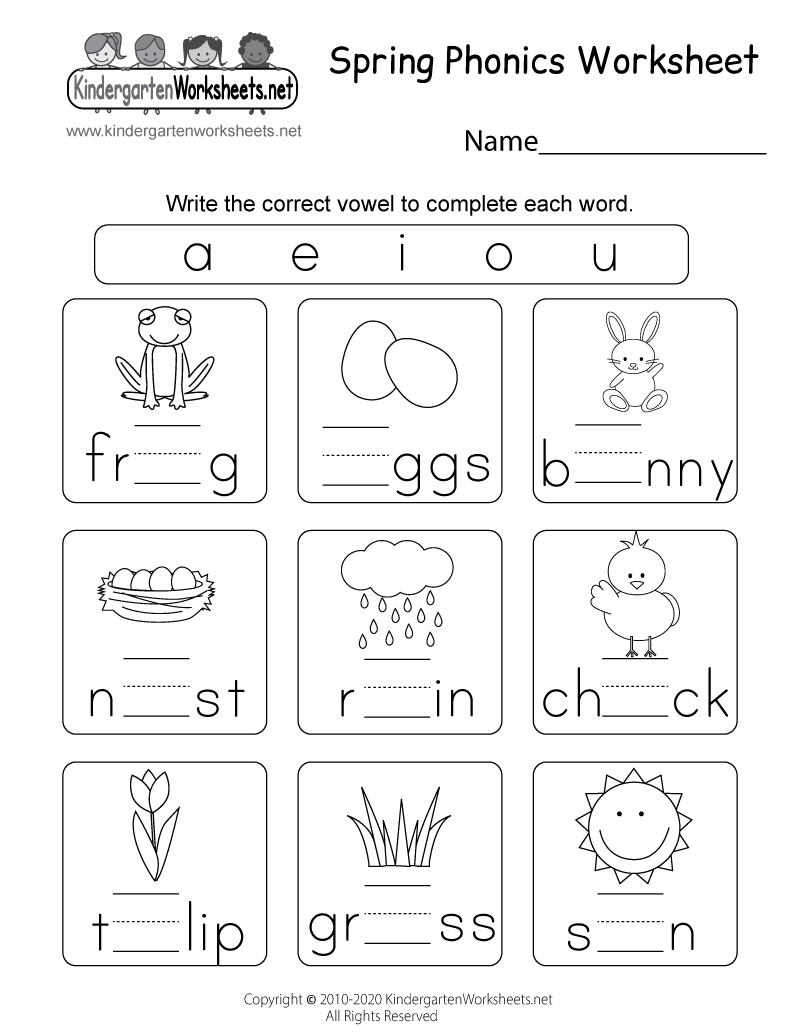Digraph Worksheets Free Printable