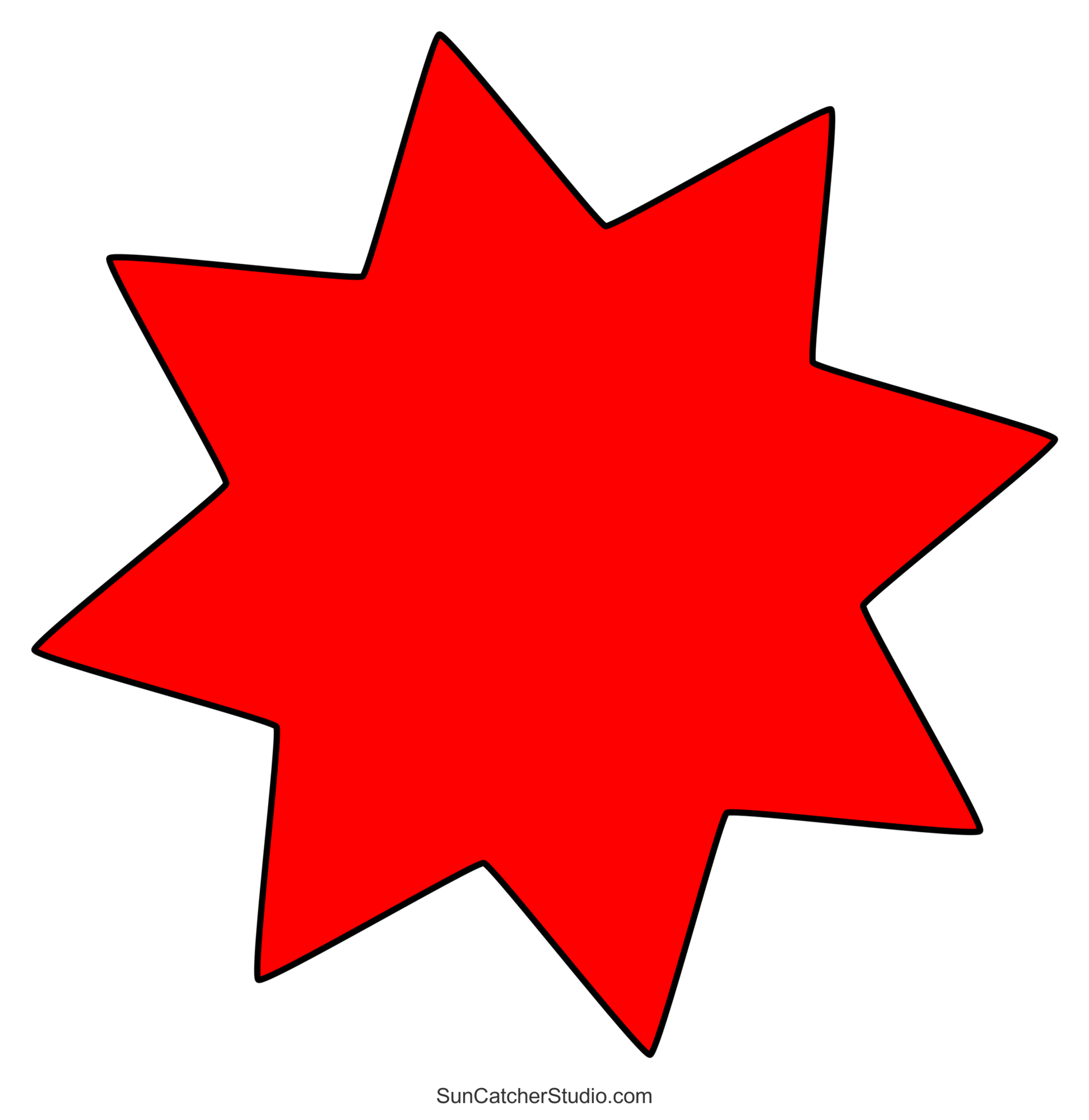 Star Patterns And Templates Stencils And Clip Art Designs Free 