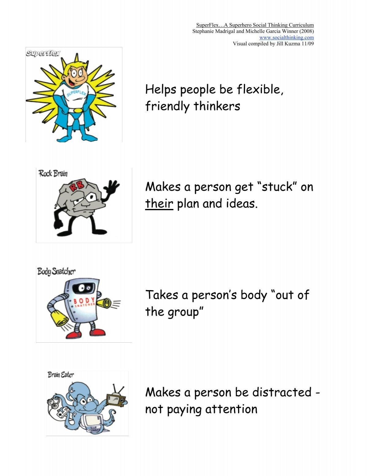 SuperFlex Madrigal U0026amp Winner 2008 Character Simple Definitions 