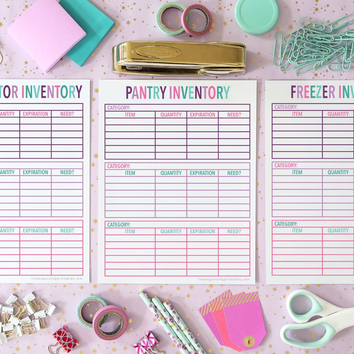 The Best Food Inventory Printables To Organize Your Kitchen