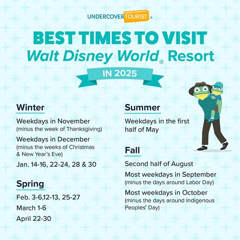 The Best Time To Go To Disney World In 2025 And 2026