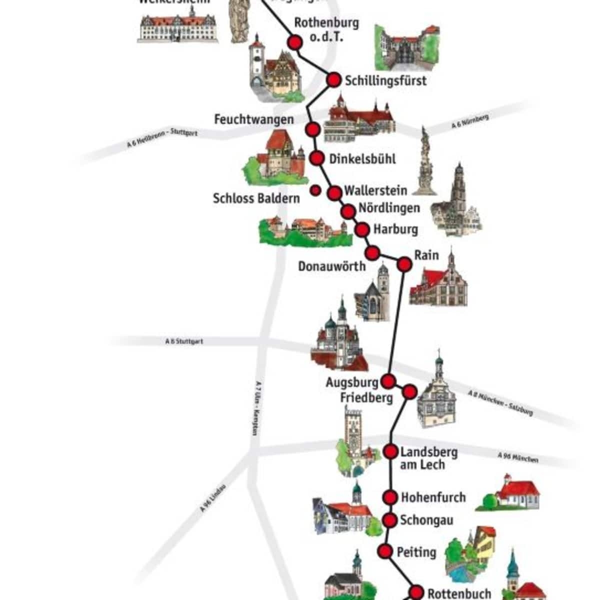 The Romantic Road One Of The Most Satisfying Trips To Germany For First Time Visitors HubPages