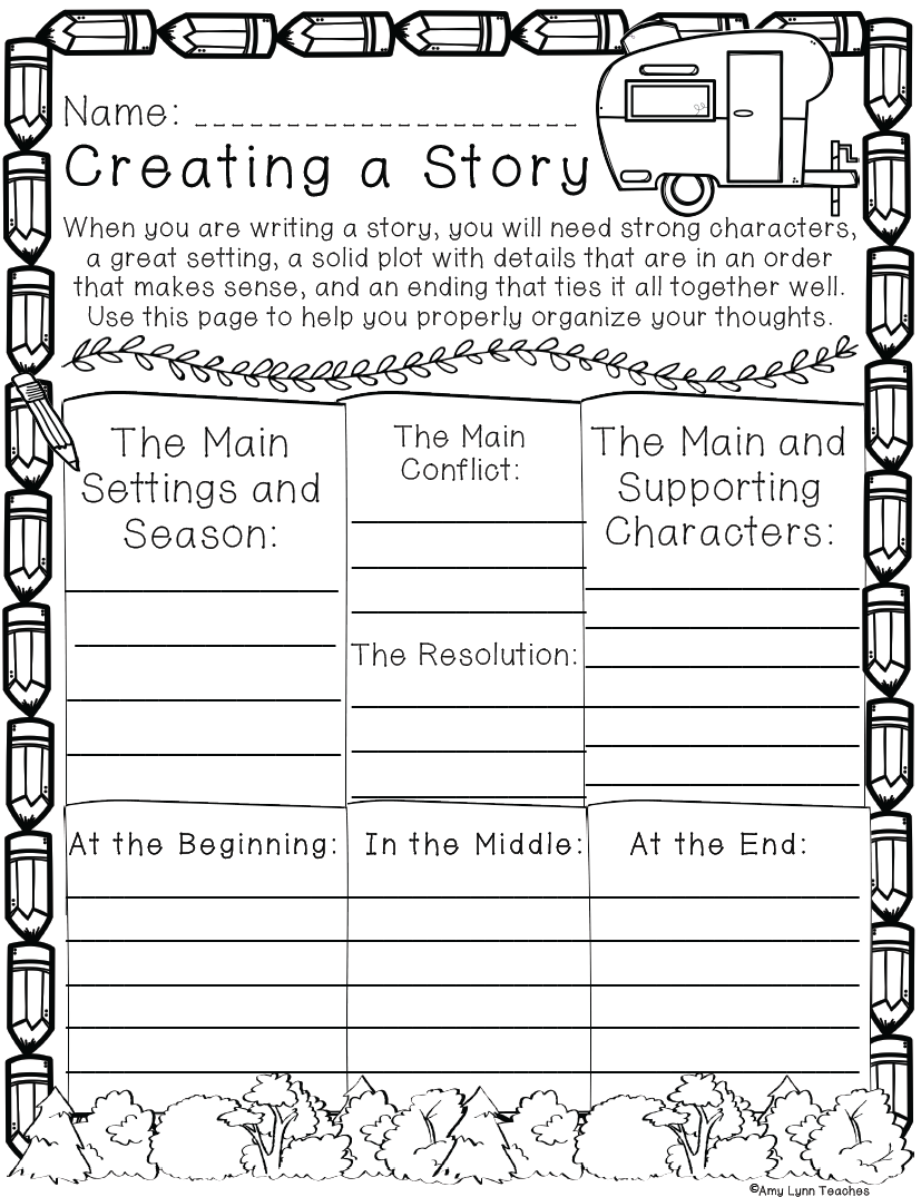 Third Grade Camping Themed Worksheets 100 Standards Aligned Printables Made By Teachers