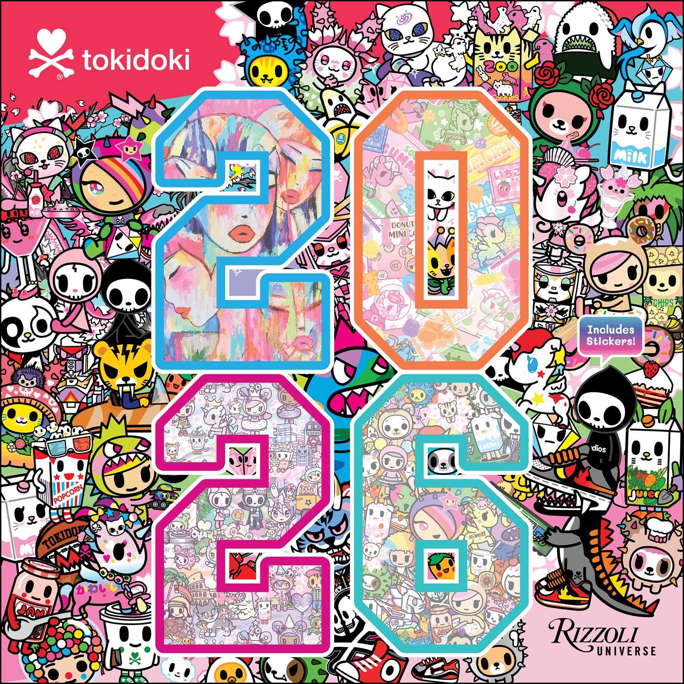 Tokidoki 2026 Wall Calendar Includes Stickers Book Summary Video Official Publisher Page Simon Schuster