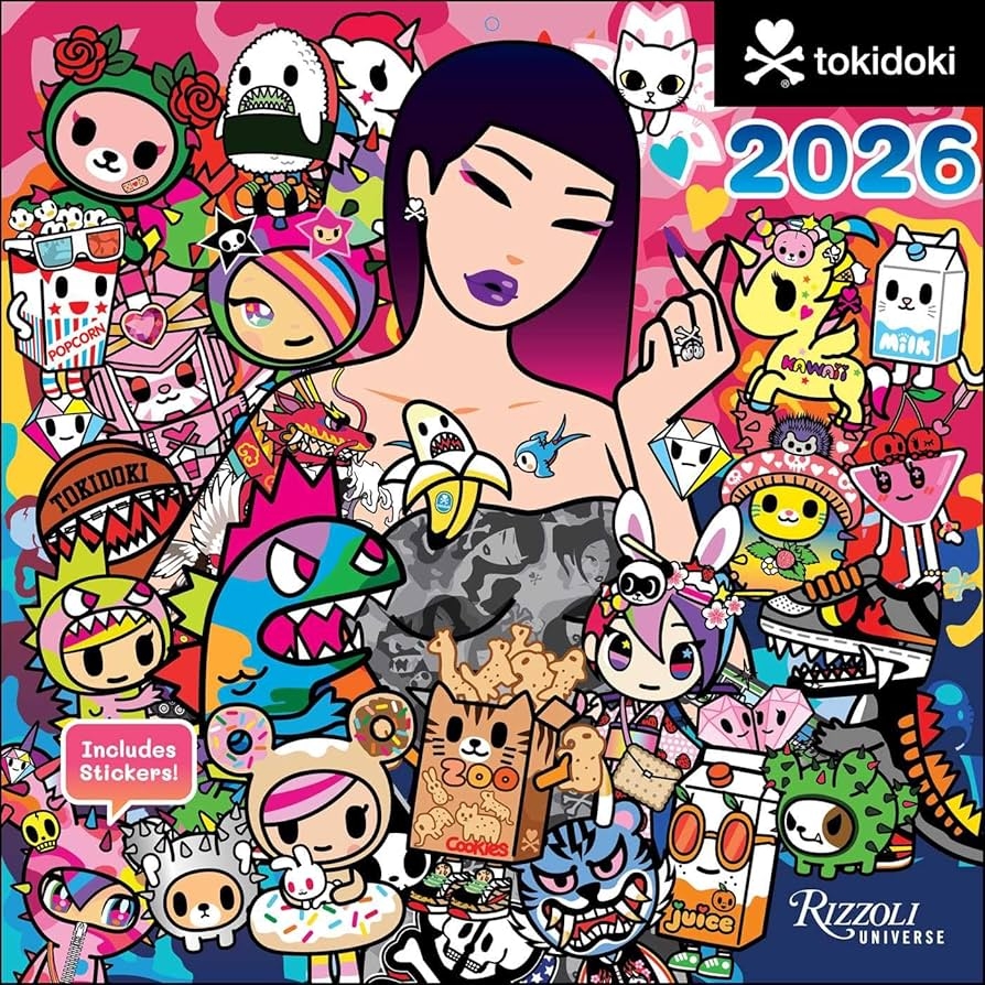 Tokidoki Printable Calendar