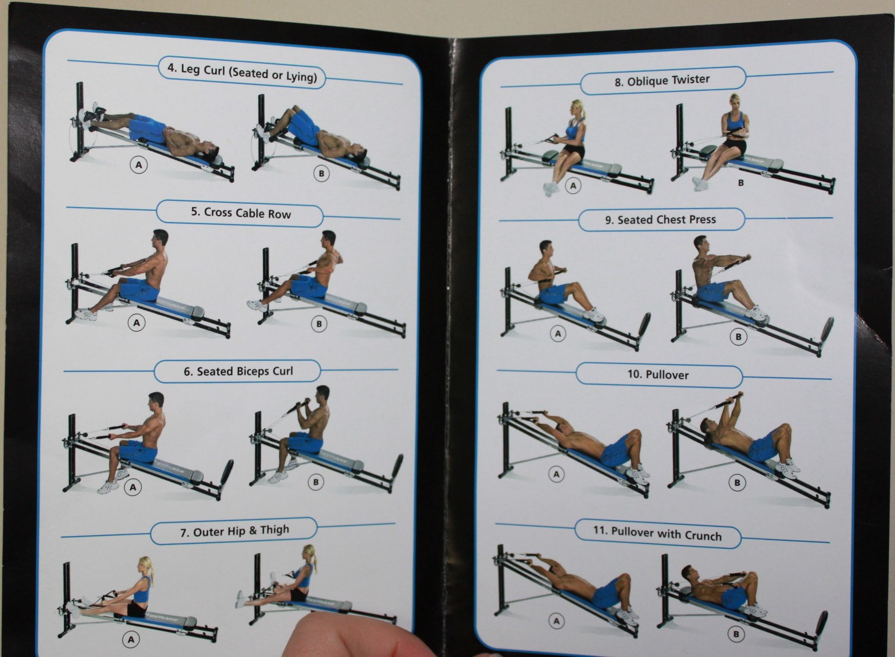 Total Gym Workout Routine Pdf Printable Total Gym Workout Cards Pdf Workout Plan Total Gym