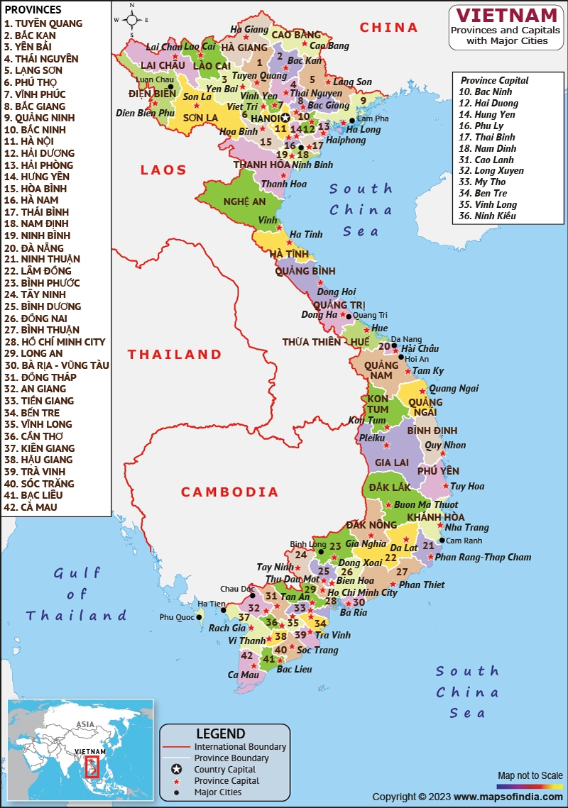 Vietnam Map Detailed Political Map Of Vietnam With Provinces Vietnam Map Detailed Political Map Of Vietnam With Provinces