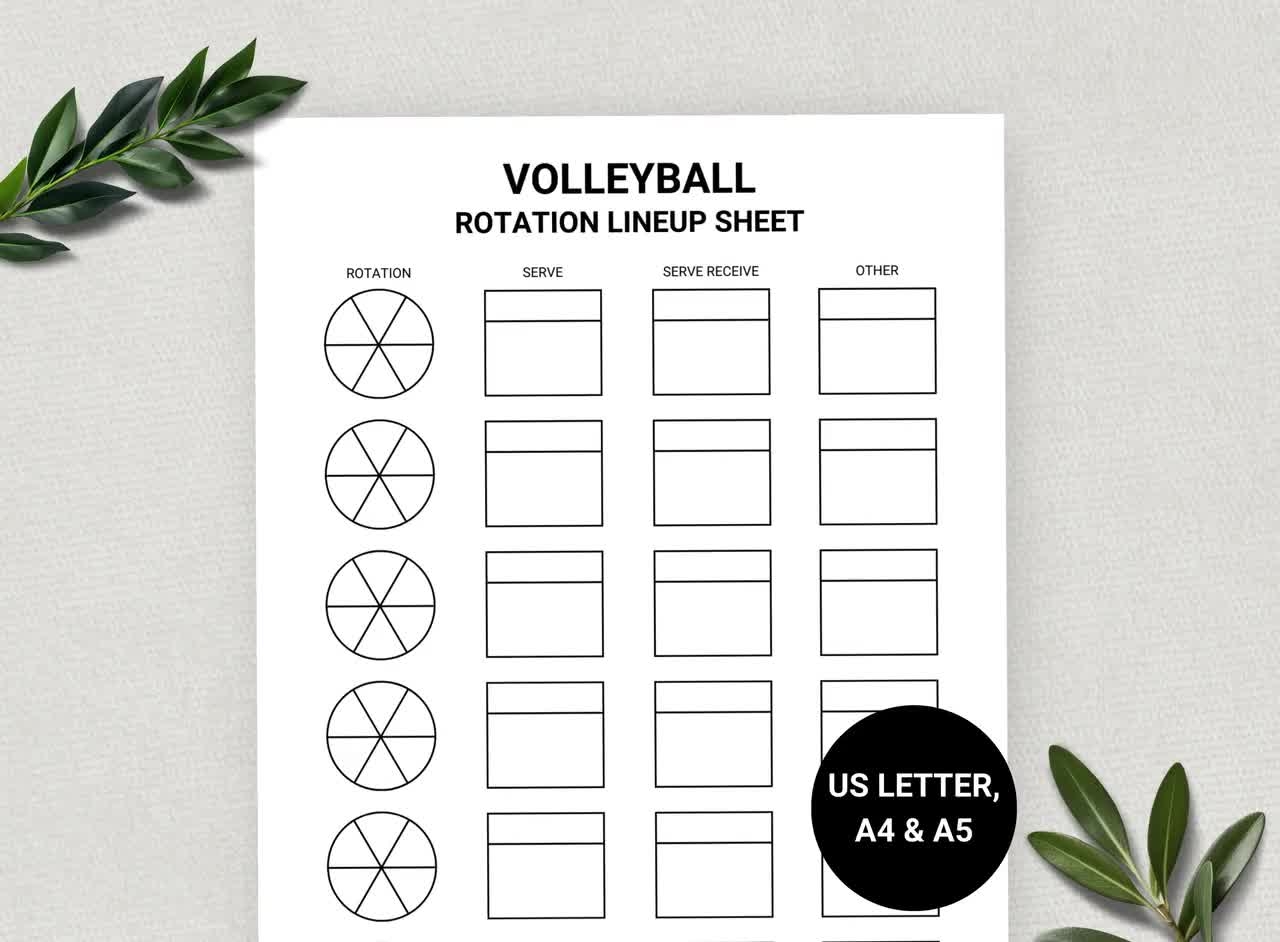 Volleyball Rotation Lineup Sheet Volleyball Coach Game Day Sports Printable Lineup Sheet Volleyball Formation US Letter A4 A5 Etsy Volleyball Rotation Lineup Sheet Volleyball Coach Game Day Sports Printable Lineup Sheet Volleyball Formation US Letter A4 A5 Etsy