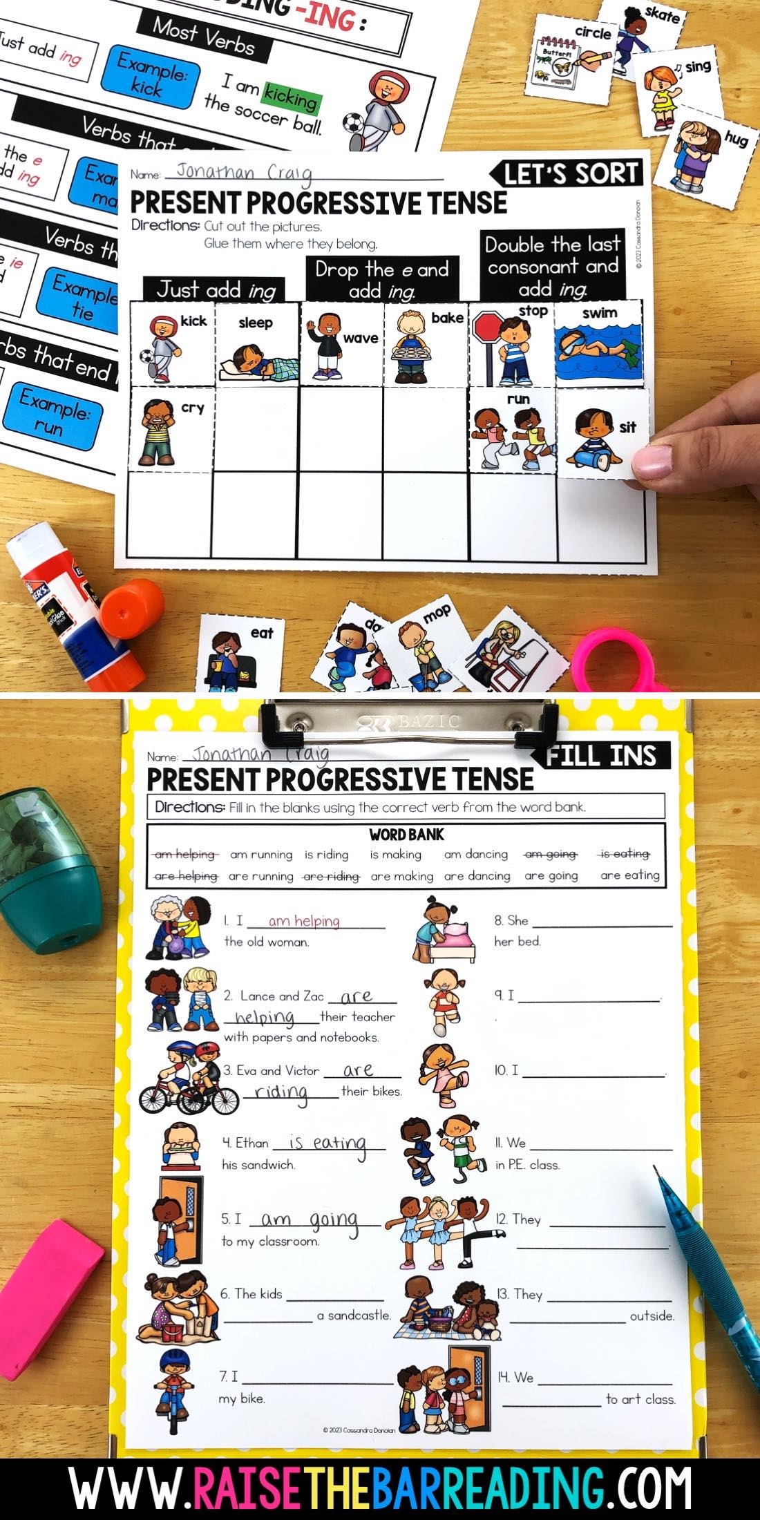 Esl Printable Grammar Worksheets