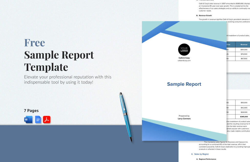 137 Free Professional Report Templates For Ms Word – YDDZ 137 Free Professional Report Templates For Ms Word – YDDZ