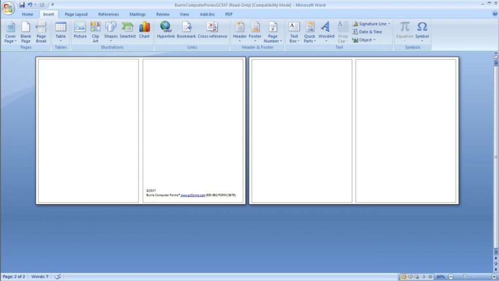 Blank Card Templates For Microsoft Word – Free Word Template Blank Card Templates For Microsoft Word - Free Word Template