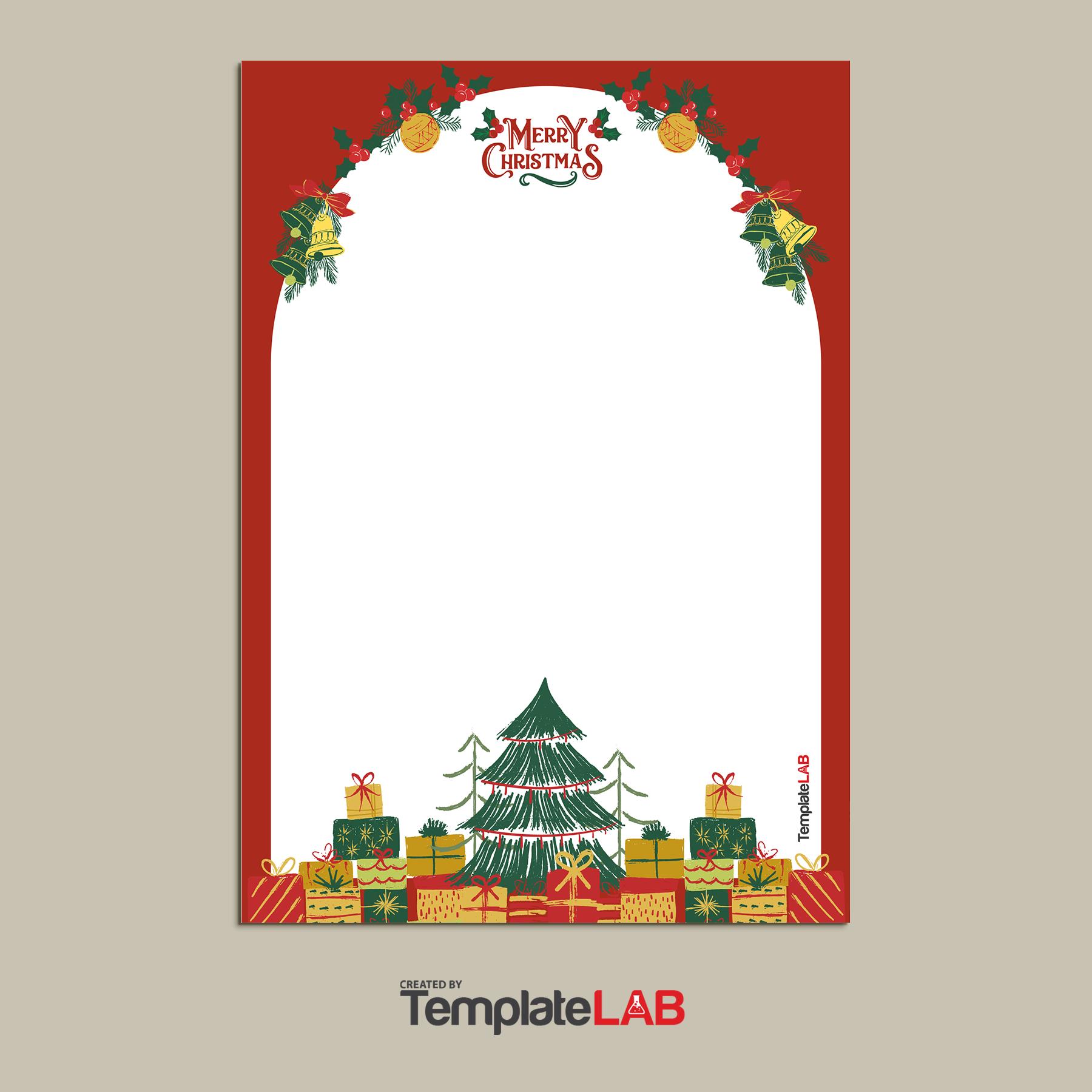 Christmas Templates Free For Word - Printable Free Christmas Border Templates For Word | Fanny Printable