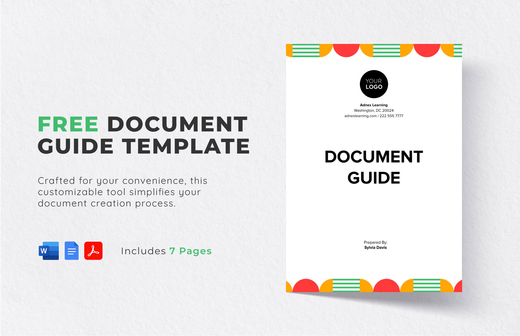 Document Design Templates Free Download - Editable Document Templates in Google Docs to Download