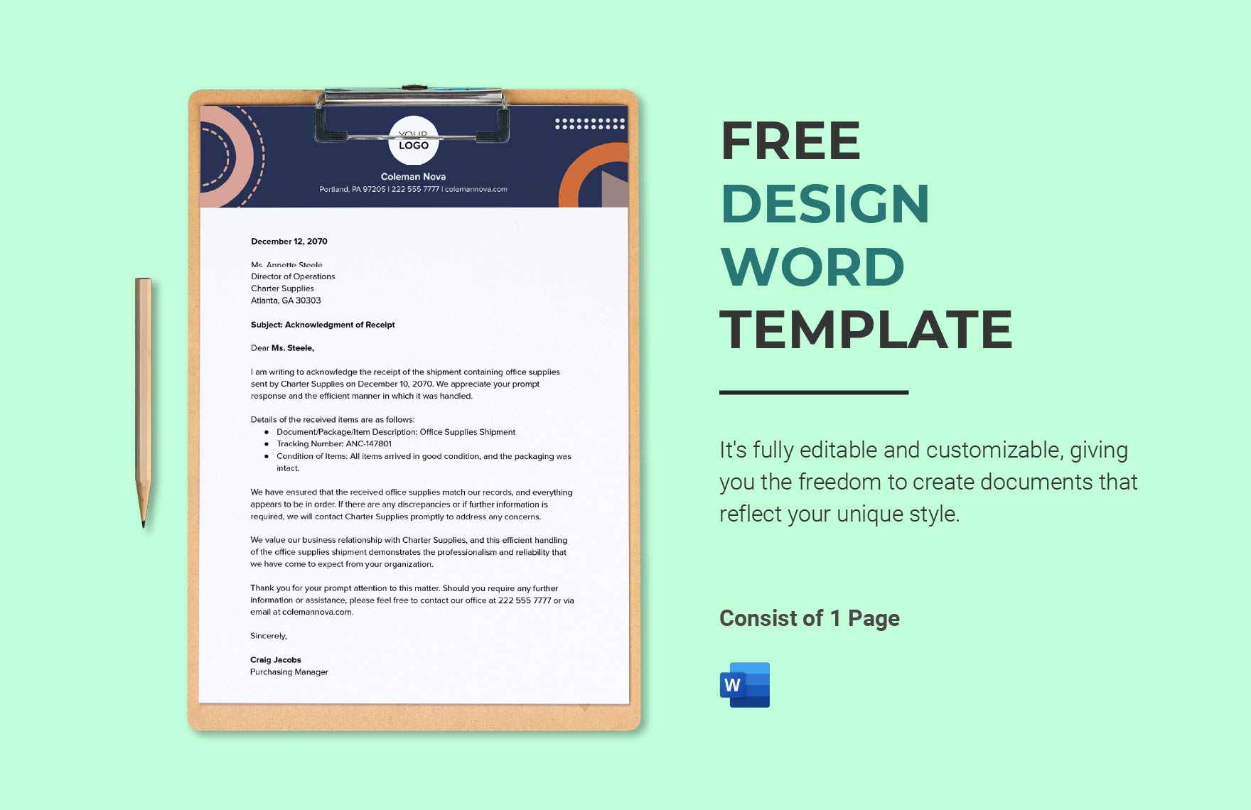 Free Document Templates For Word - Design Word Template in Word - Download | Template.net