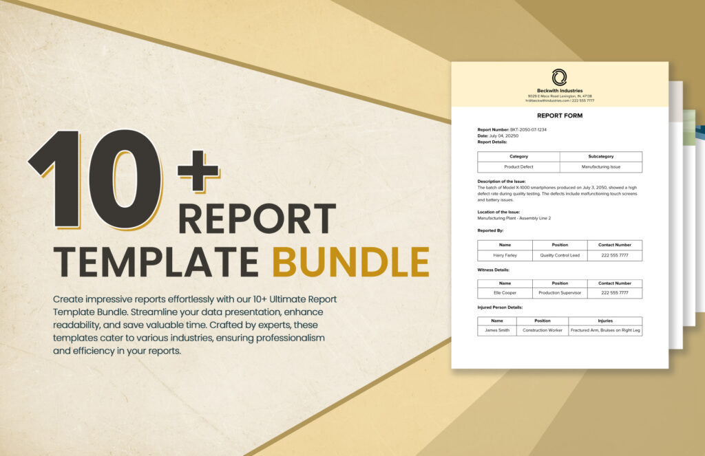 Free Editable Report Templates in Word to Download Free Editable Report Templates in Word to Download