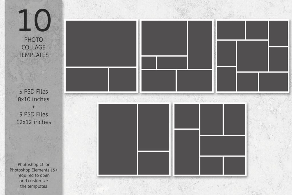 Free Photo Templates For Printing - Free Printable Photo Collage - Templates Printable