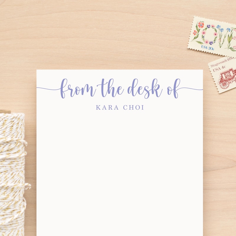 From The Desk Of Word Template - From the Desk of Letterhead - Etsy