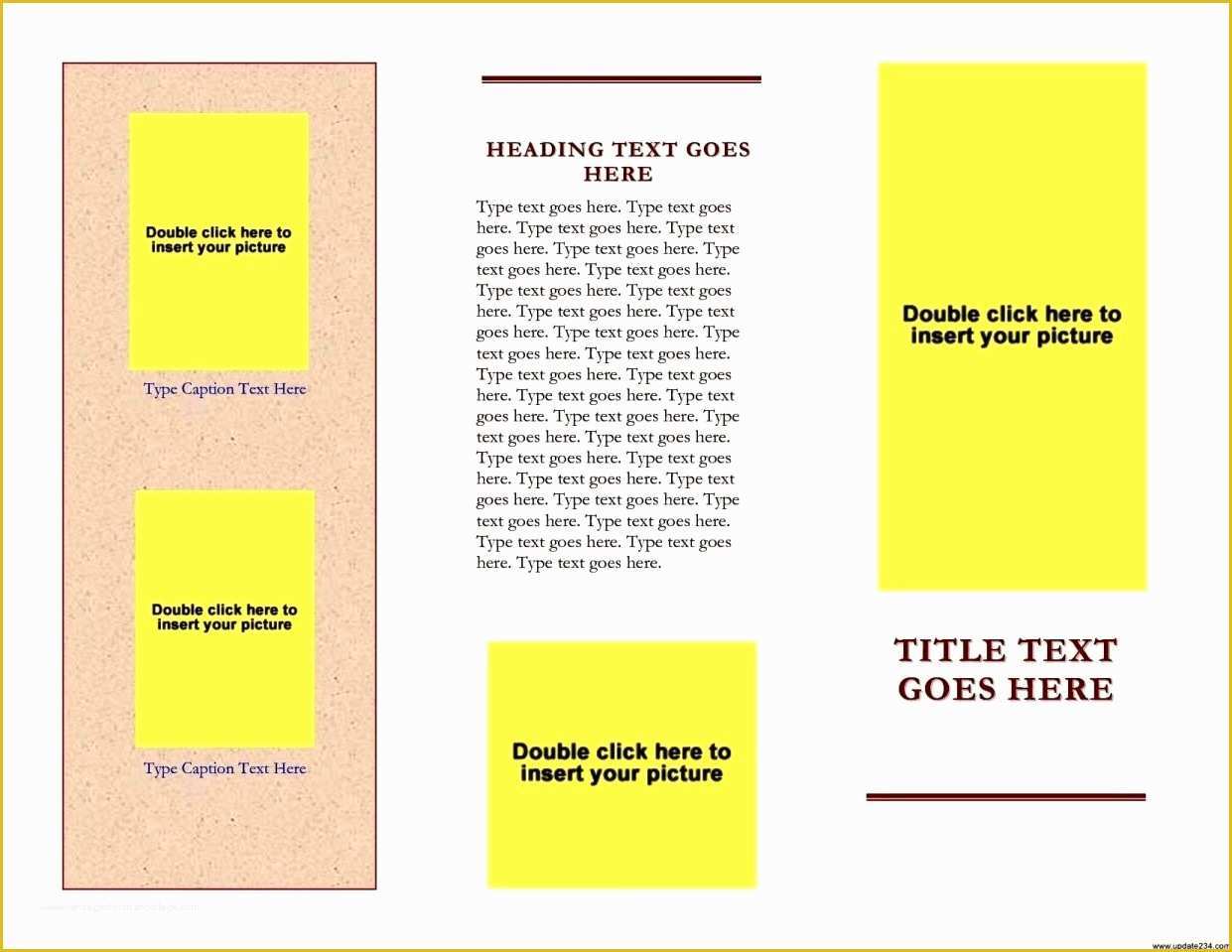 Handutut Blank Handout Templates Free Download Word - Free Printable Templates