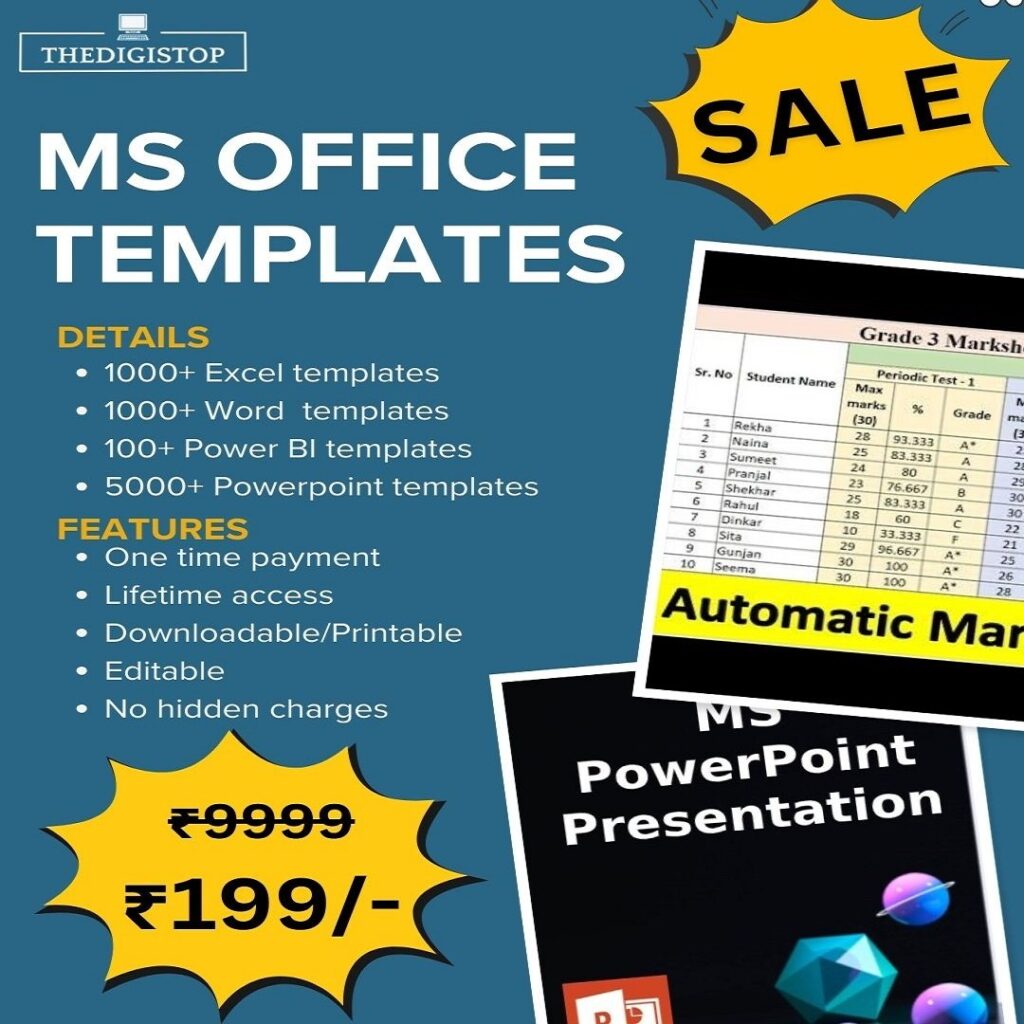 Ms Office Templates Free Download - Largest Collection of MS Office Templates – thedigistop.com
