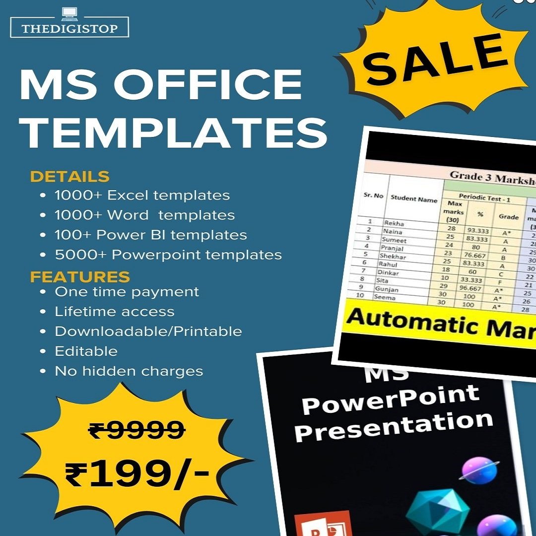 Ms Office Templates Free Download - Largest Collection of MS Office Templates – thedigistop.com