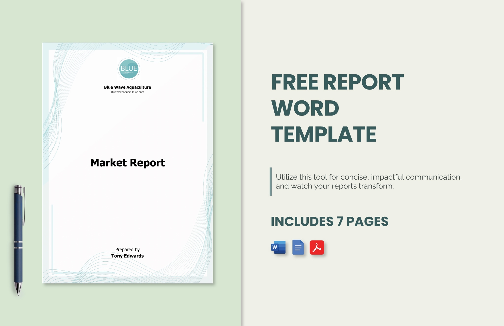 Ms Word Report Templates Free - Microsoft Word Report Templates 1170x780