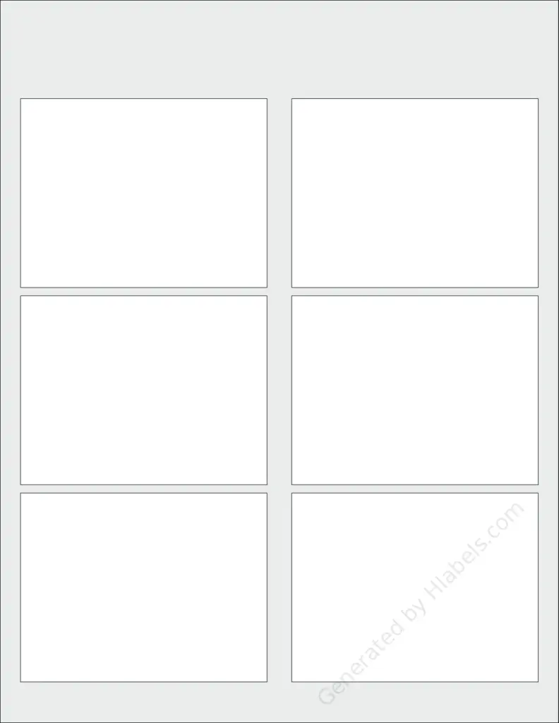 Print on MaxGear® Template-5011 template using Microsoft Word