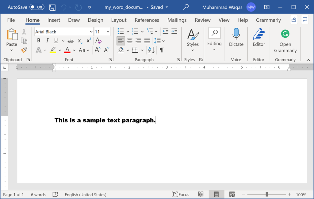 Sample Word Document In English – DocX – Create Simple Document | docx Tutorial Sample Word Document In English - DocX - Create Simple Document | docx Tutorial