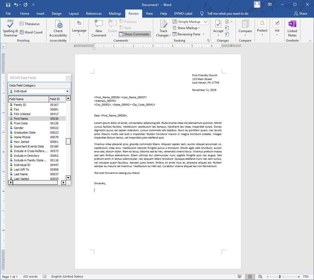 SK8 – Creating a Word Document Template SK8 - Creating a Word Document Template