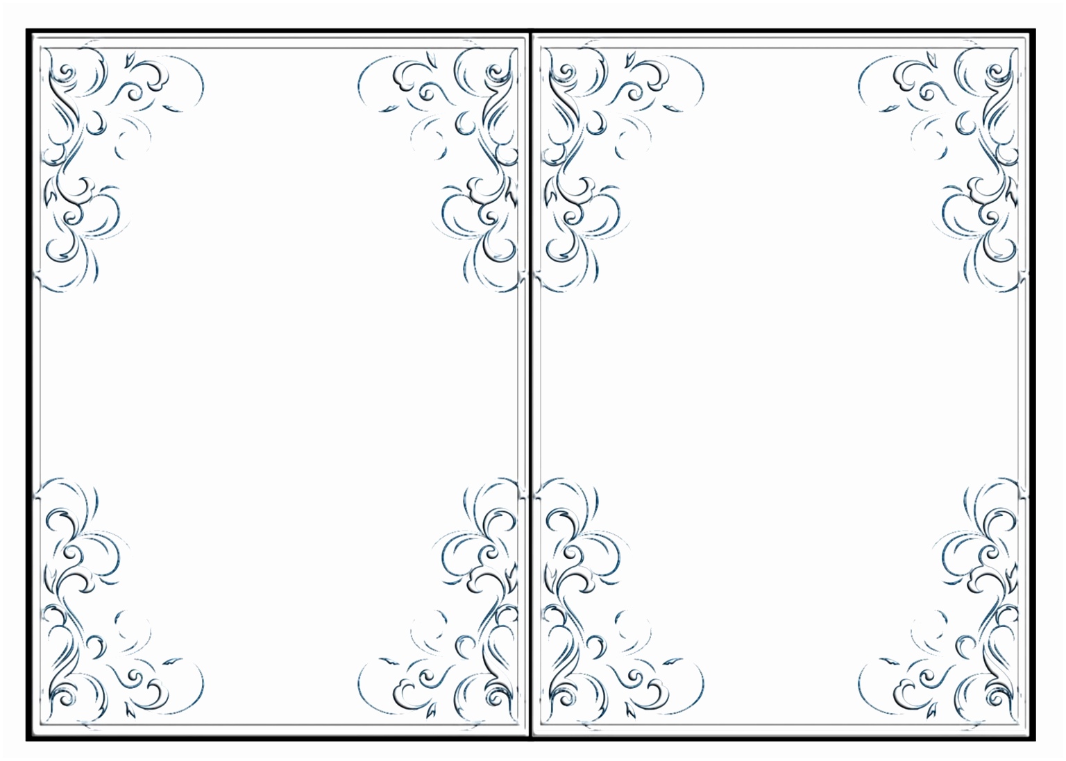 Template For A Card Printable - Free Printable Blank Greeting Card Templates - PROFESSIONAL TEMPLATES ...